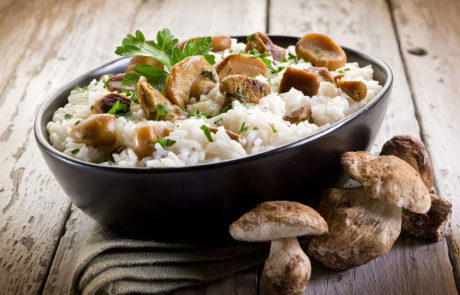Risoto de hribi